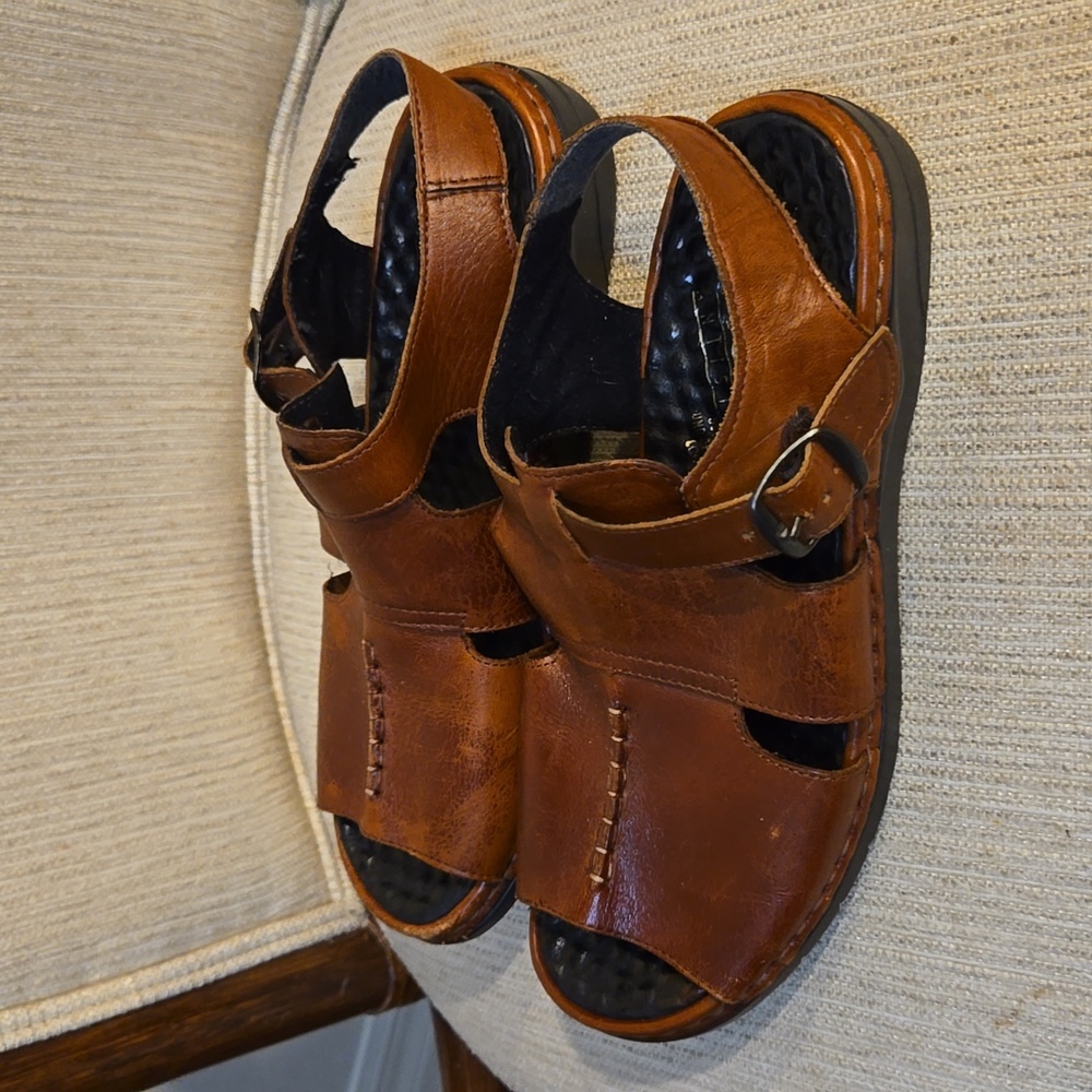 Rieker Antistress Leather unisex Sandal open toe shoes 40